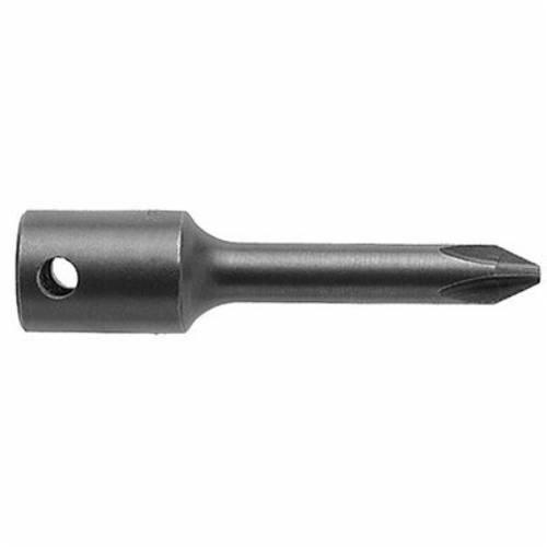 Apex 821 Power Drive Bit, #1 Phillips Point, 2 in OAL, Steel - Screwdriver Bit